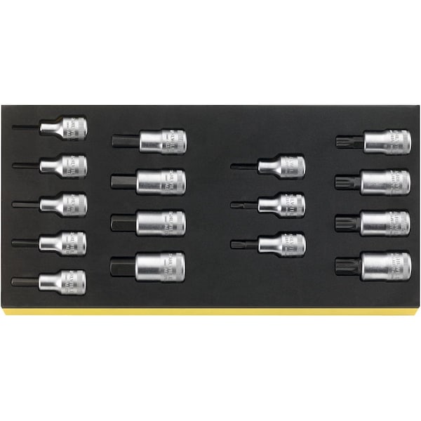 Sockets i.TCS inlay No.TCS 54/54X/16 1/3-tray16-pcs.